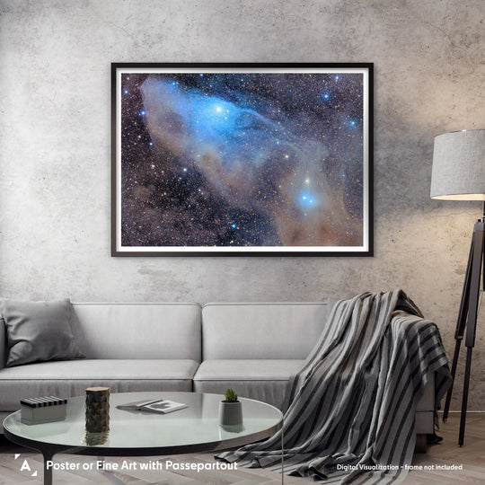 Michael Sidonio: The Blue Horsehead (IC4592) Poster