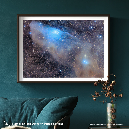 Michael Sidonio: The Blue Horsehead (IC4592) Poster