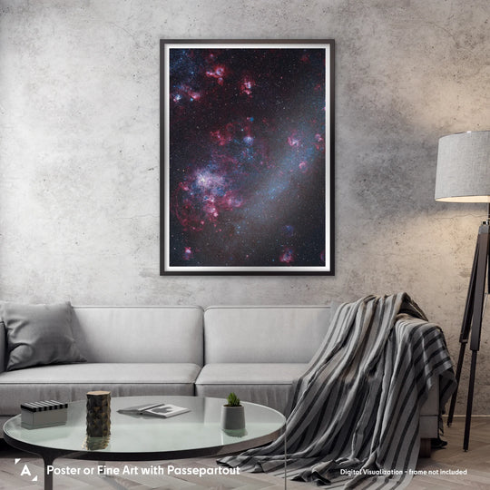 Michael Sidonio: Large Magellanic Cloud Poster