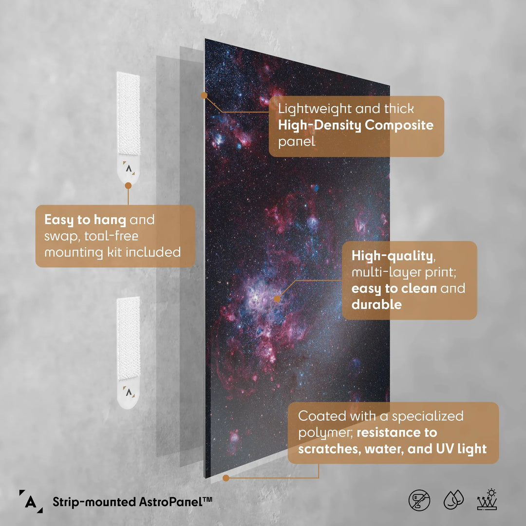 Michael Sidonio: Large Magellanic Cloud Poster