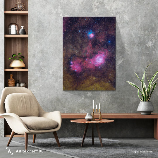 Michael Sidonio: Sagittarius Trio (M20 M8 NGC 6559) Poster