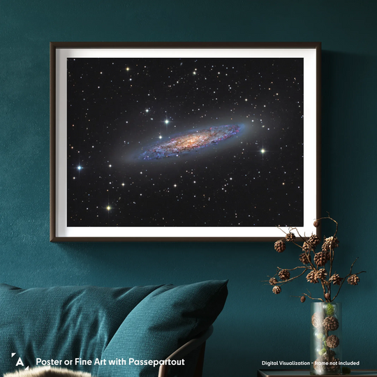 Michael Sidonio: Floating Metropolis (NGC 253) Poster