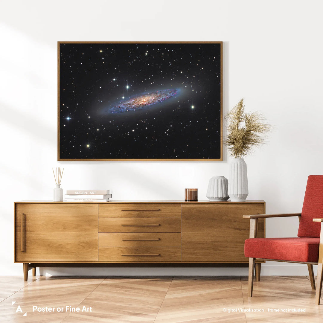 Michael Sidonio: Floating Metropolis (NGC 253) Poster