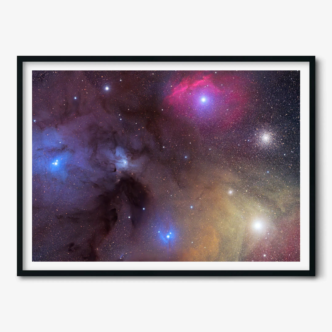 Michael Sidonio: Rho Ophiuchi Region Poster