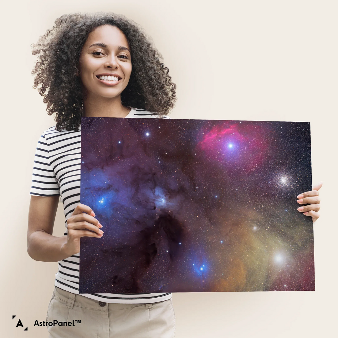 Michael Sidonio: Rho Ophiuchi Region Poster