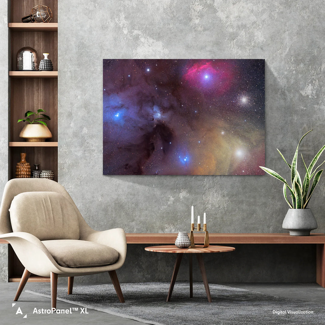Michael Sidonio: Rho Ophiuchi Region Poster