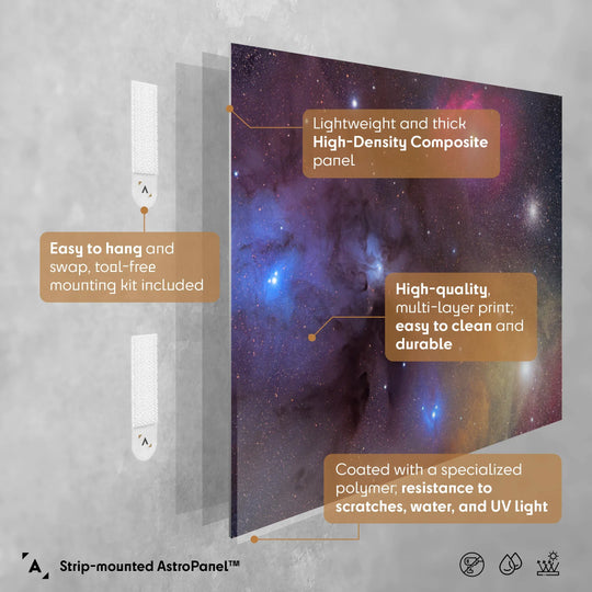 Michael Sidonio: Rho Ophiuchi Region Poster
