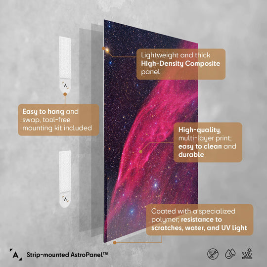 Michael Sidonio: The Great Comet in Pyxis (SH2-312) Poster