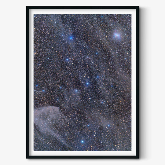 Michael Sidonio: Sharpless 63 - Barnard's Galaxy Ghost (SH2-63) Poster
