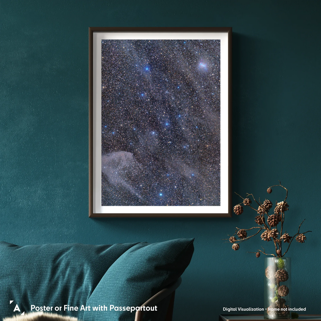 Michael Sidonio: Sharpless 63 - Barnard's Galaxy Ghost (SH2-63) Poster