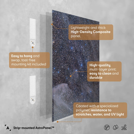 Michael Sidonio: Sharpless 63 - Barnard's Galaxy Ghost (SH2-63) Poster