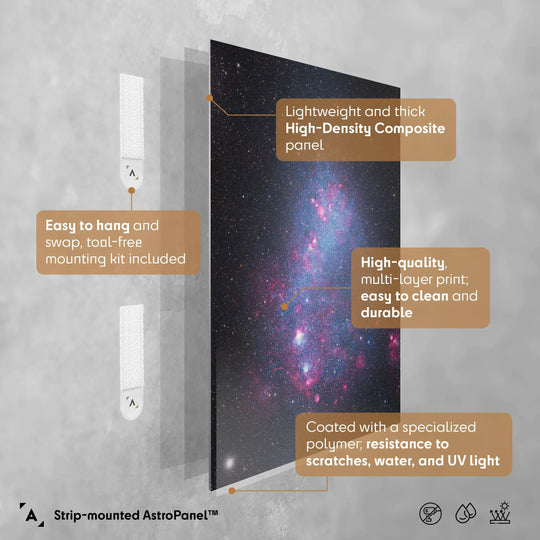 Michael Sidonio: Small Magellanic Cloud and 47 Tucanae Poster