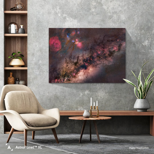 Stefan Lenz: Milky Way Core to Rho Ophiuchi Poster