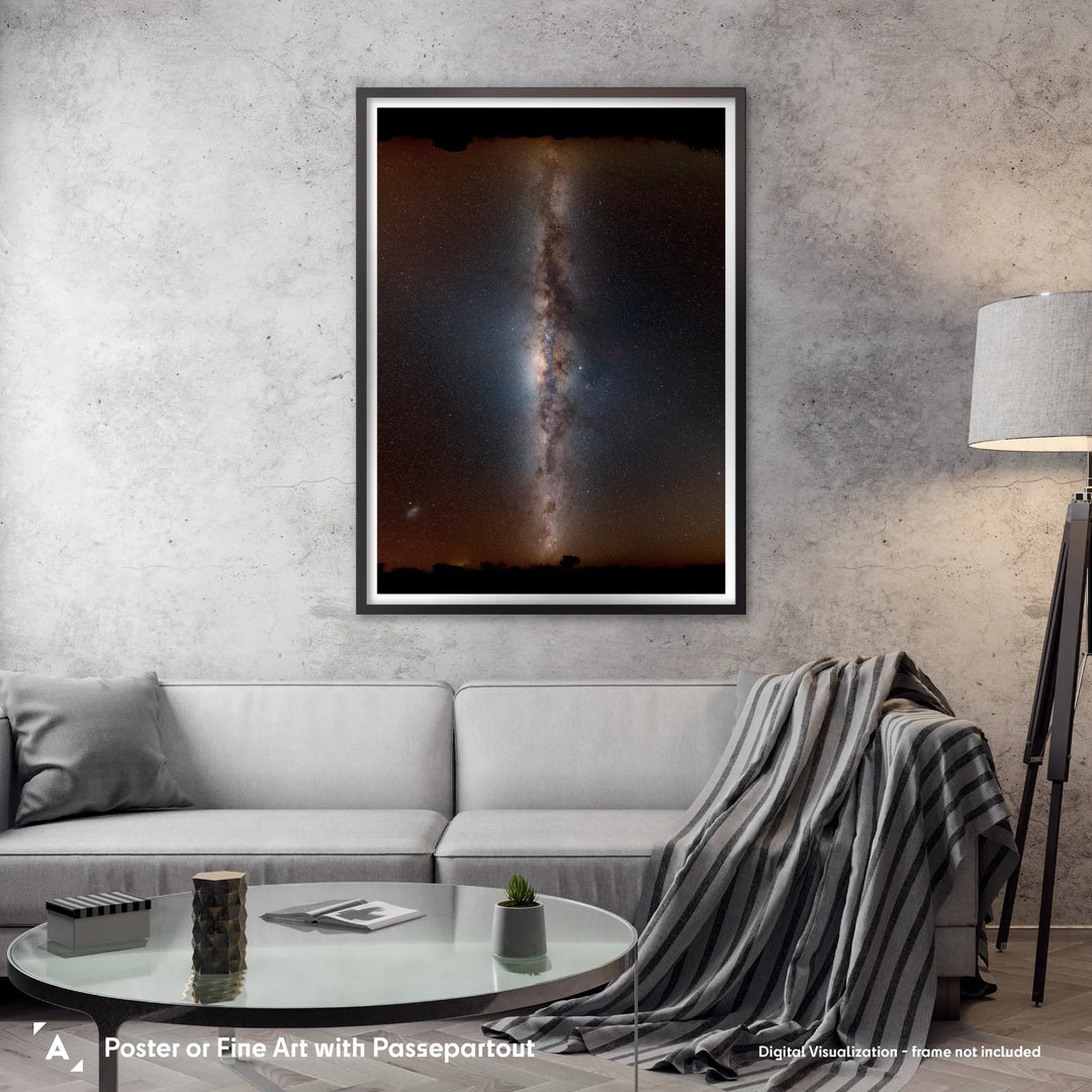 Bartosz Wojczynski: Milky Way Horizons Poster