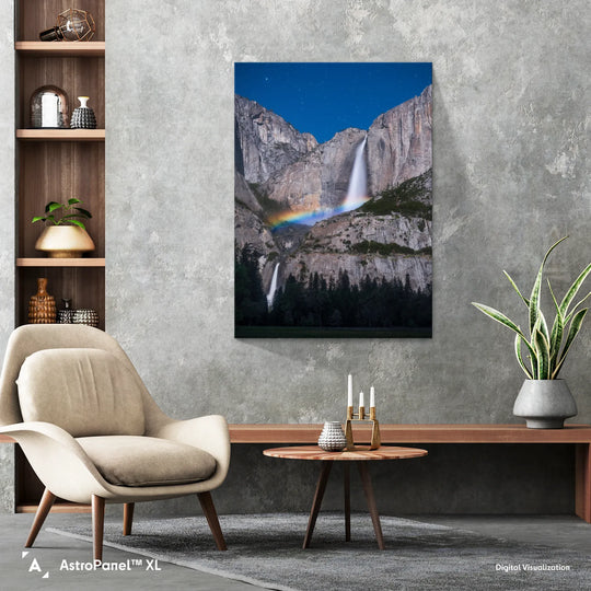 Marcin Zajac: Moonbow at Yosemite Falls Poster