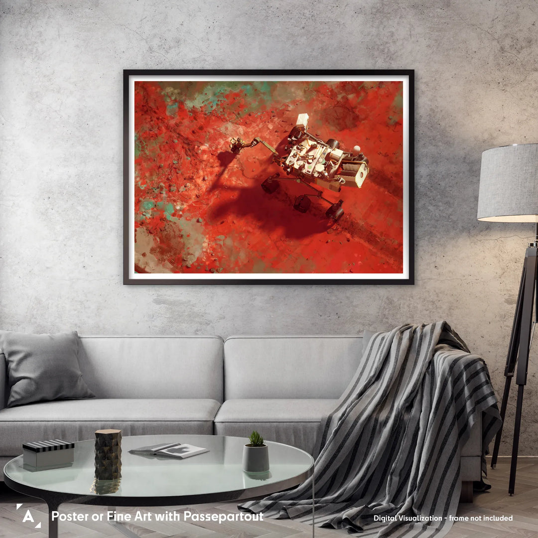 Maciej Rebisz: MSL Curiosity Poster