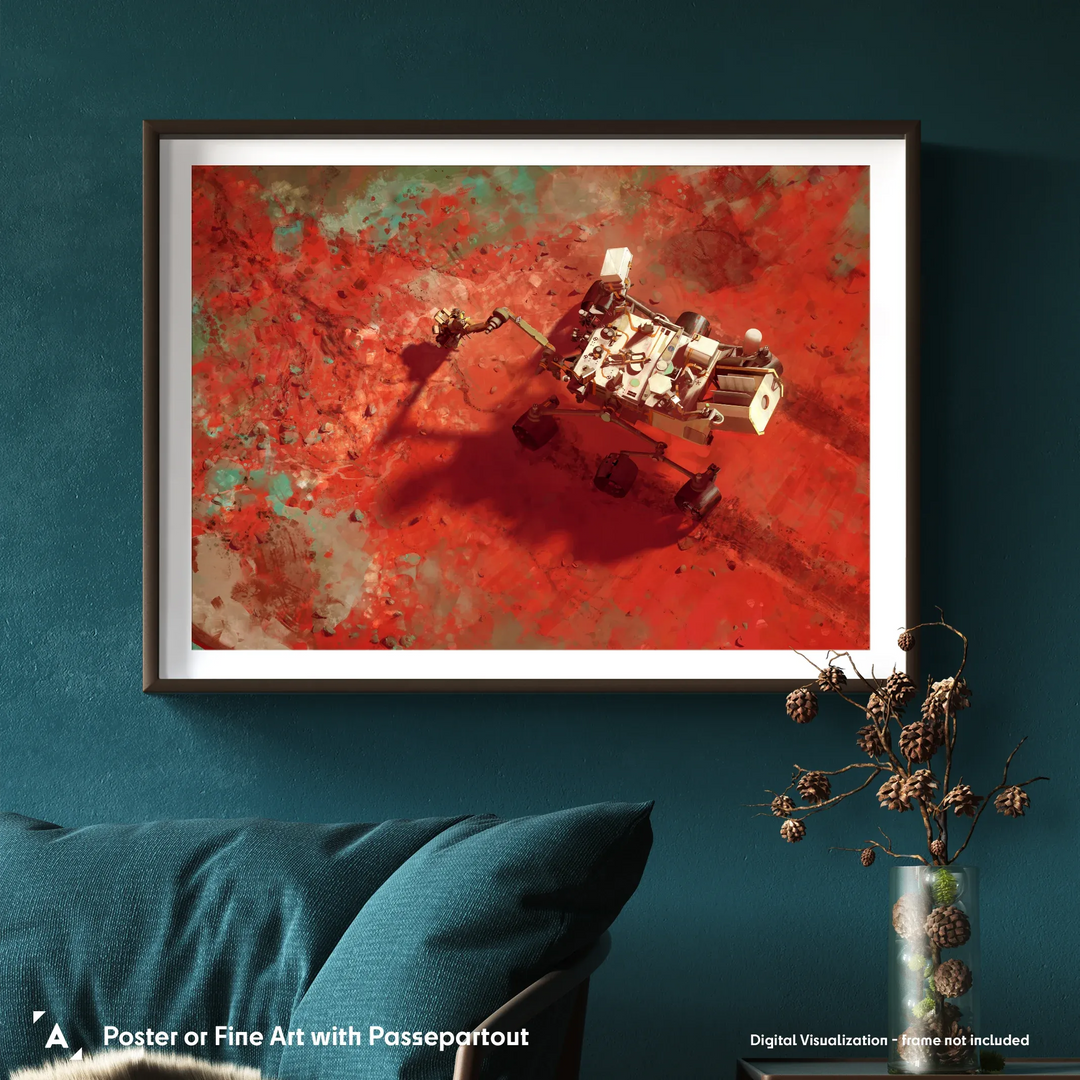 Maciej Rebisz: MSL Curiosity Poster