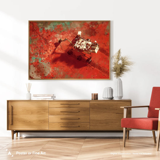 Maciej Rebisz: MSL Curiosity Poster