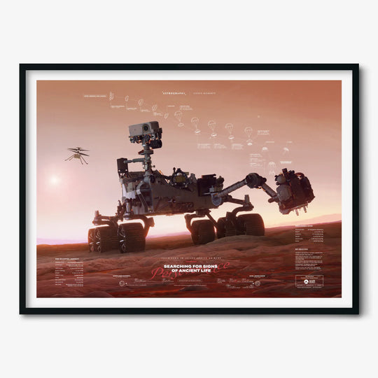 Jesion: NASA Mars 2020 Perseverance Poster