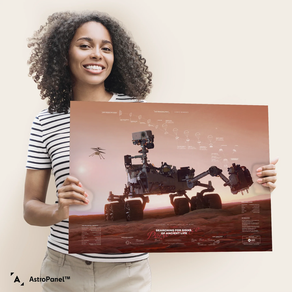 Jesion: NASA Mars 2020 Perseverance Poster