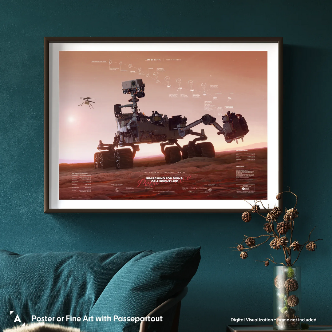 Jesion: NASA Mars 2020 Perseverance Poster
