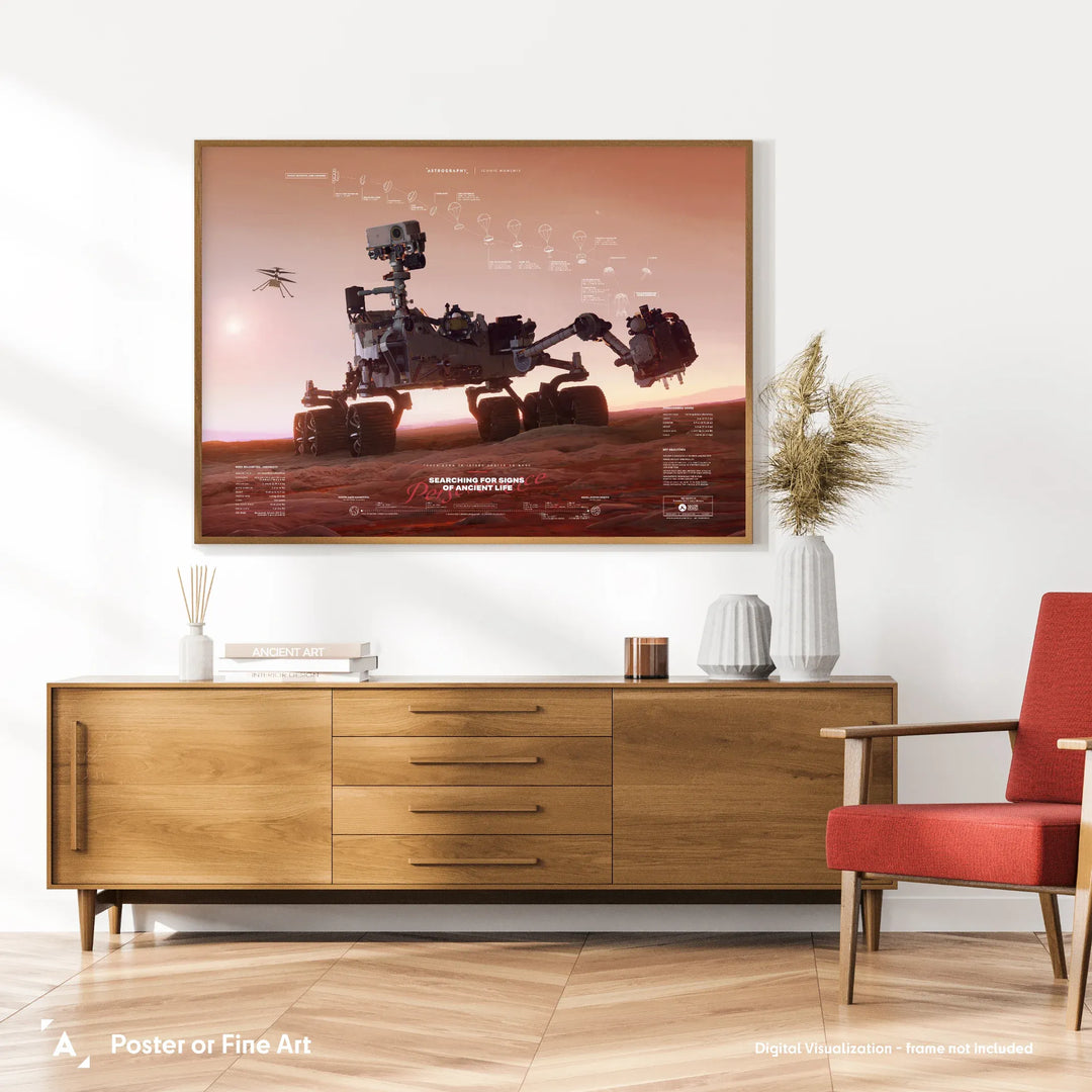 Jesion: NASA Mars 2020 Perseverance Poster