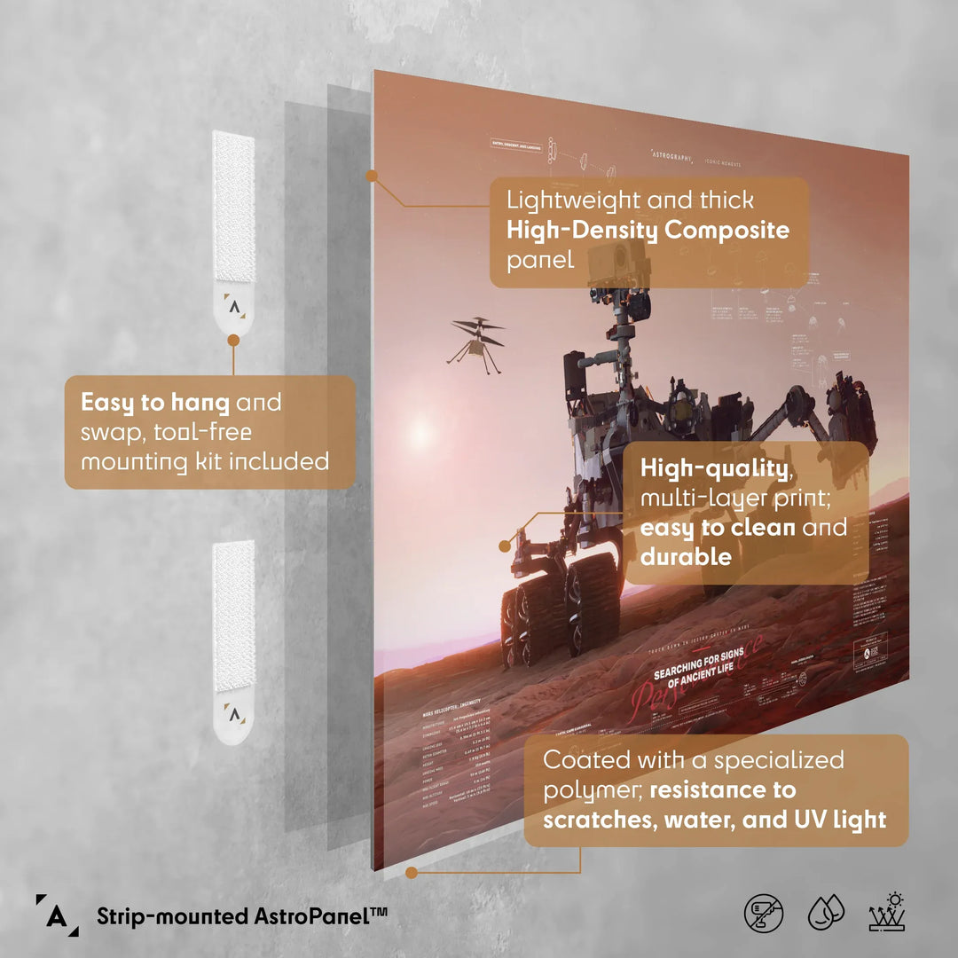 Jesion: NASA Mars 2020 Perseverance Poster