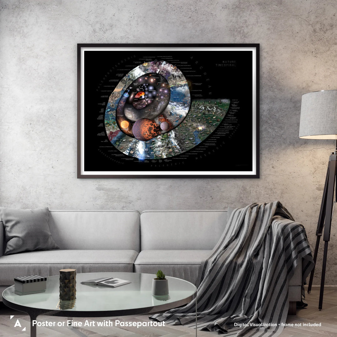 Pablo Carlos Budassi: Nature Timespiral Poster