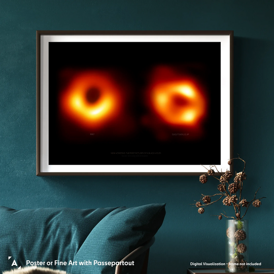New Horizon: The First Pictures of a Black Holes Poster