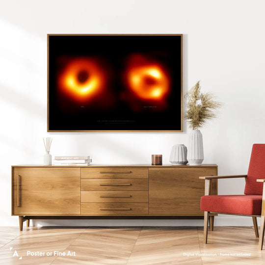 New Horizon: The First Pictures of a Black Holes Poster