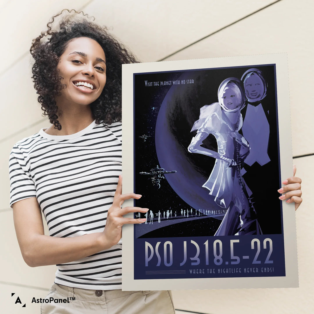 Night Life: NASA Visions of the Future Poster