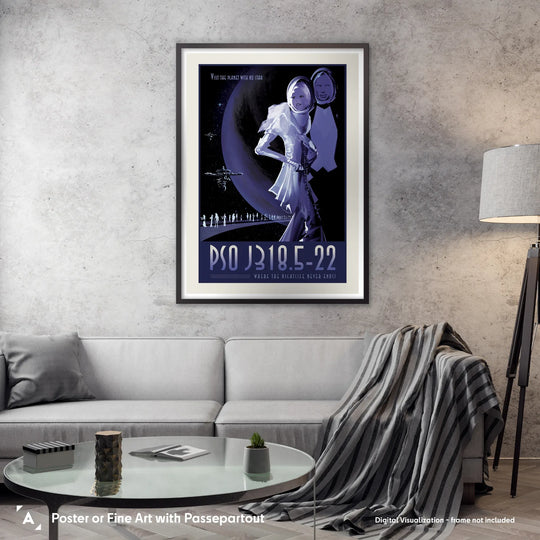 Night Life: NASA Visions of the Future Poster