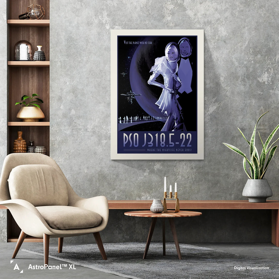 Night Life: NASA Visions of the Future Poster