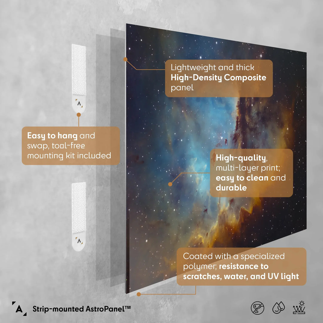 Jesion: Pacman Nebula Poster