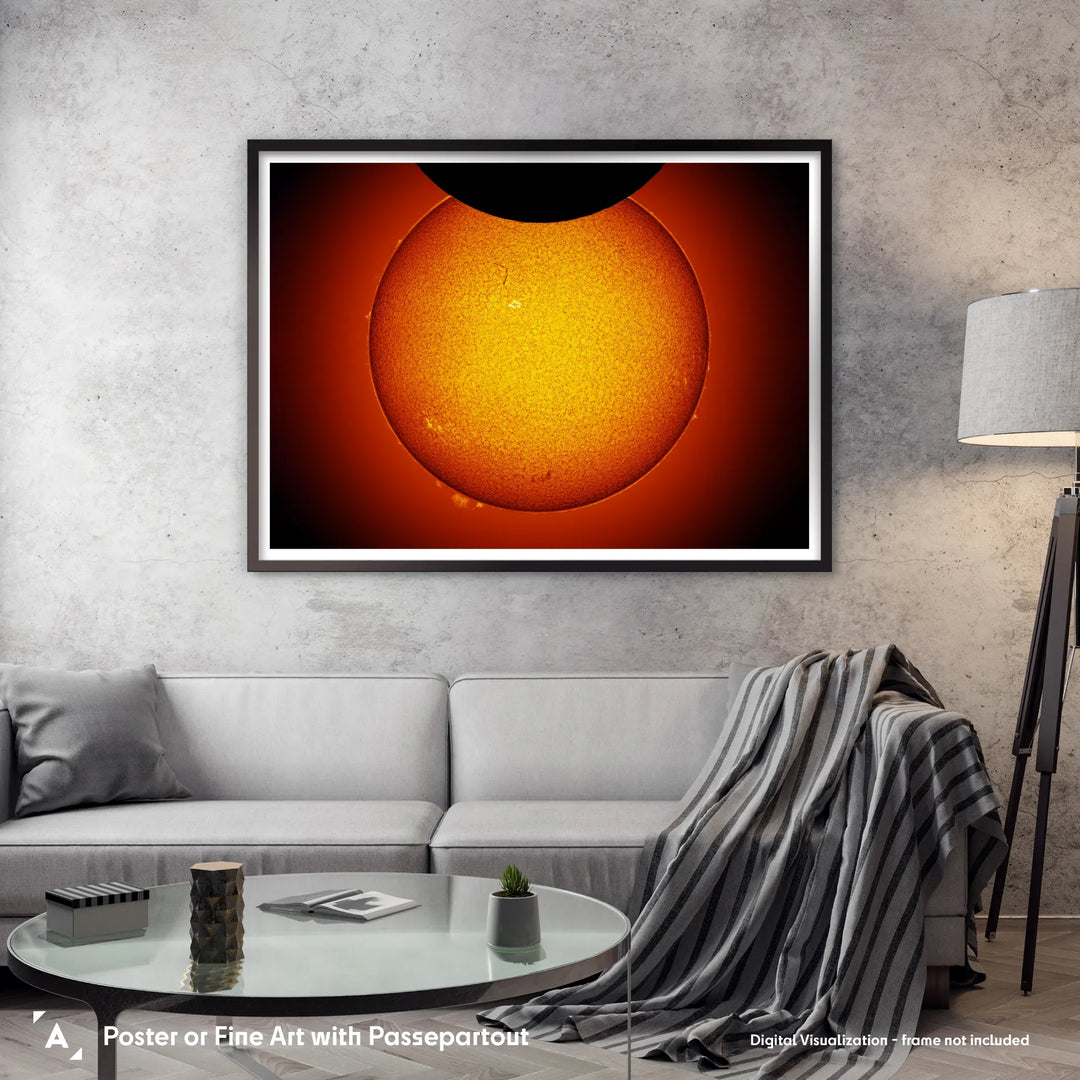 Lukasz Sujka: Partial Solar Eclipse Poster