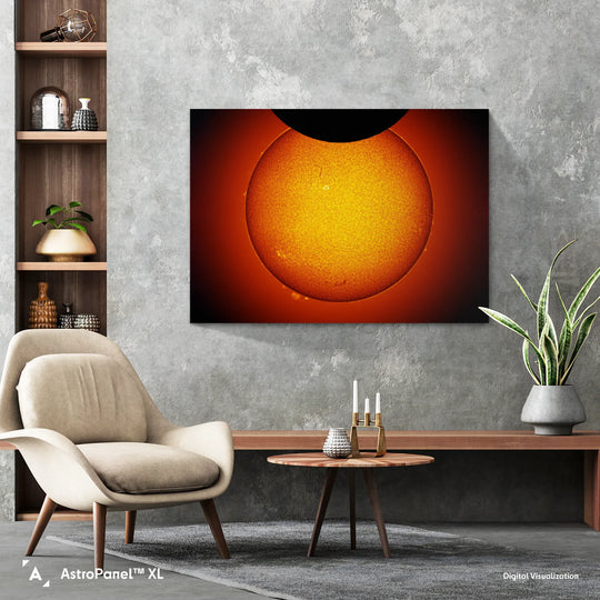 Lukasz Sujka: Partial Solar Eclipse Poster