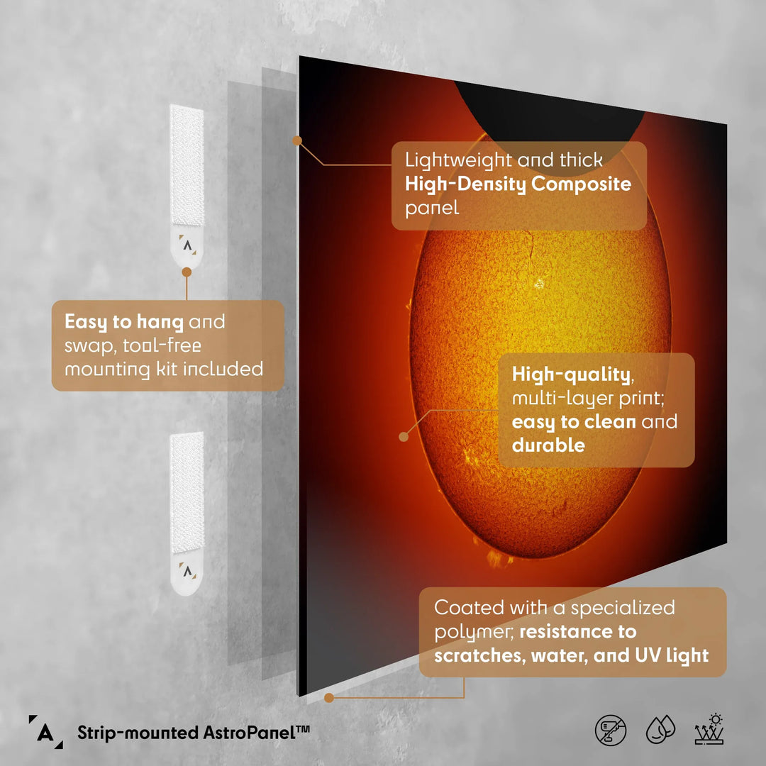Lukasz Sujka: Partial Solar Eclipse Poster