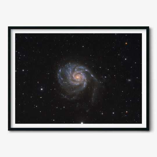Bogdan Jarzyna: Pinwheel Galaxy (M 101) Poster