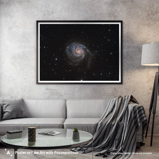 Bogdan Jarzyna: Pinwheel Galaxy (M 101) Poster
