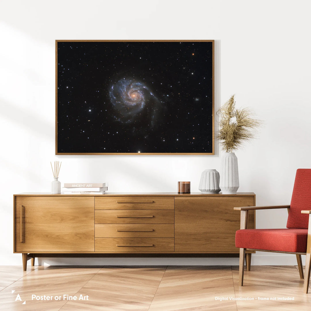 Bogdan Jarzyna: Pinwheel Galaxy (M 101) Poster