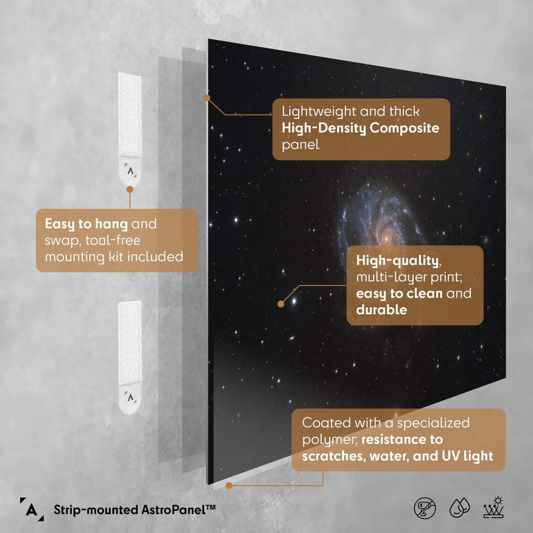 Bogdan Jarzyna: Pinwheel Galaxy (M 101) Poster