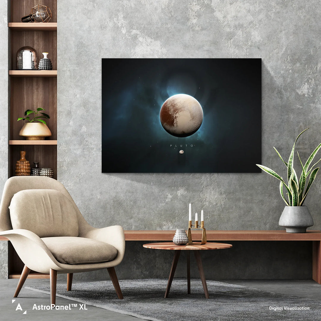 A Portrait of the Solar System: Pluto Poster