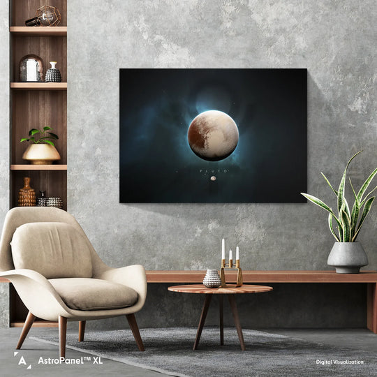 A Portrait of the Solar System: Pluto Poster
