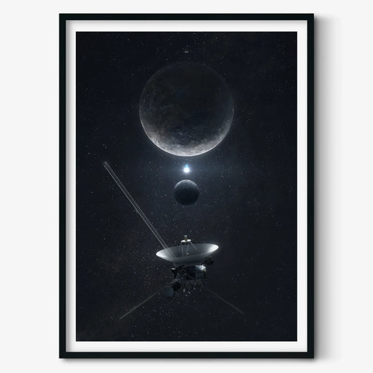 Maciej Rebisz: Voyager 3 - Pluto Flyby Poster