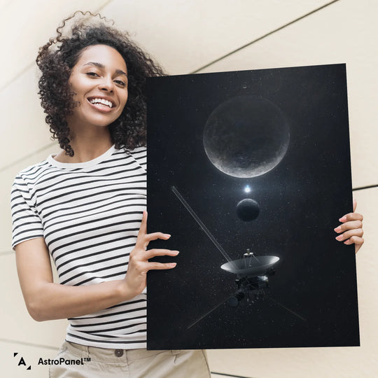 Maciej Rebisz: Voyager 3 - Pluto Flyby Poster