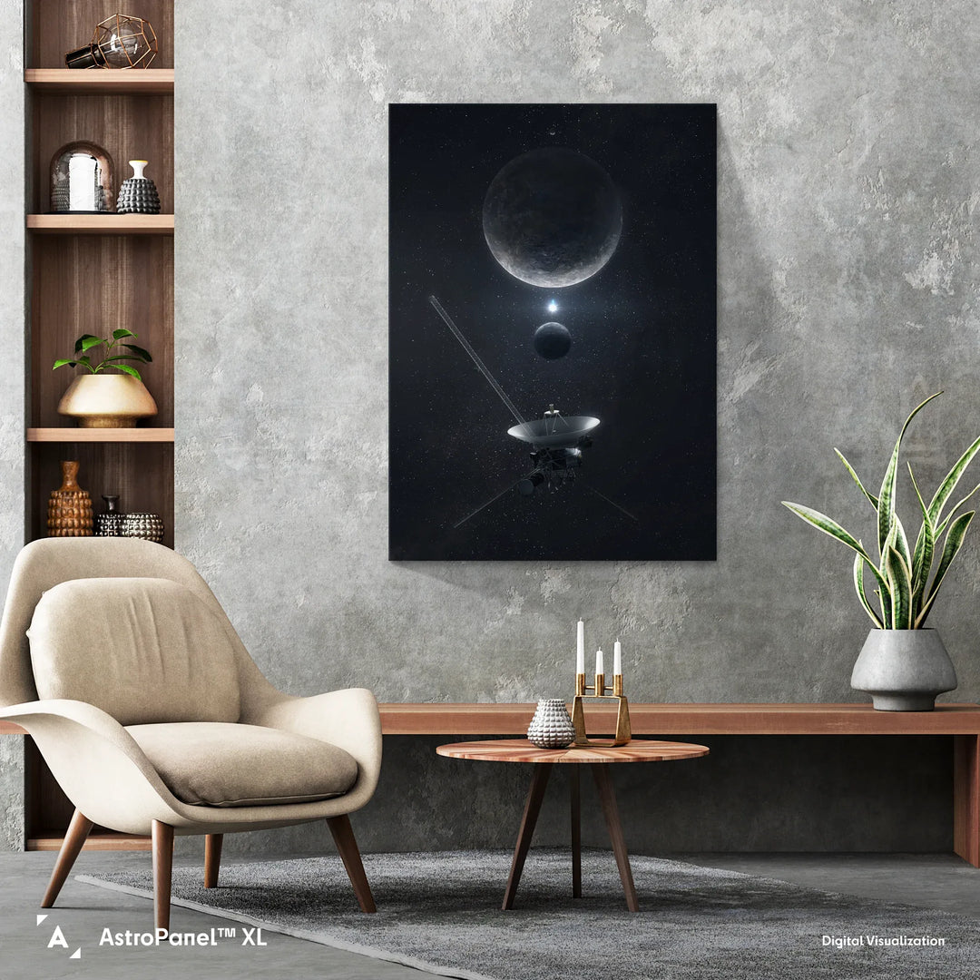 Maciej Rebisz: Voyager 3 - Pluto Flyby Poster