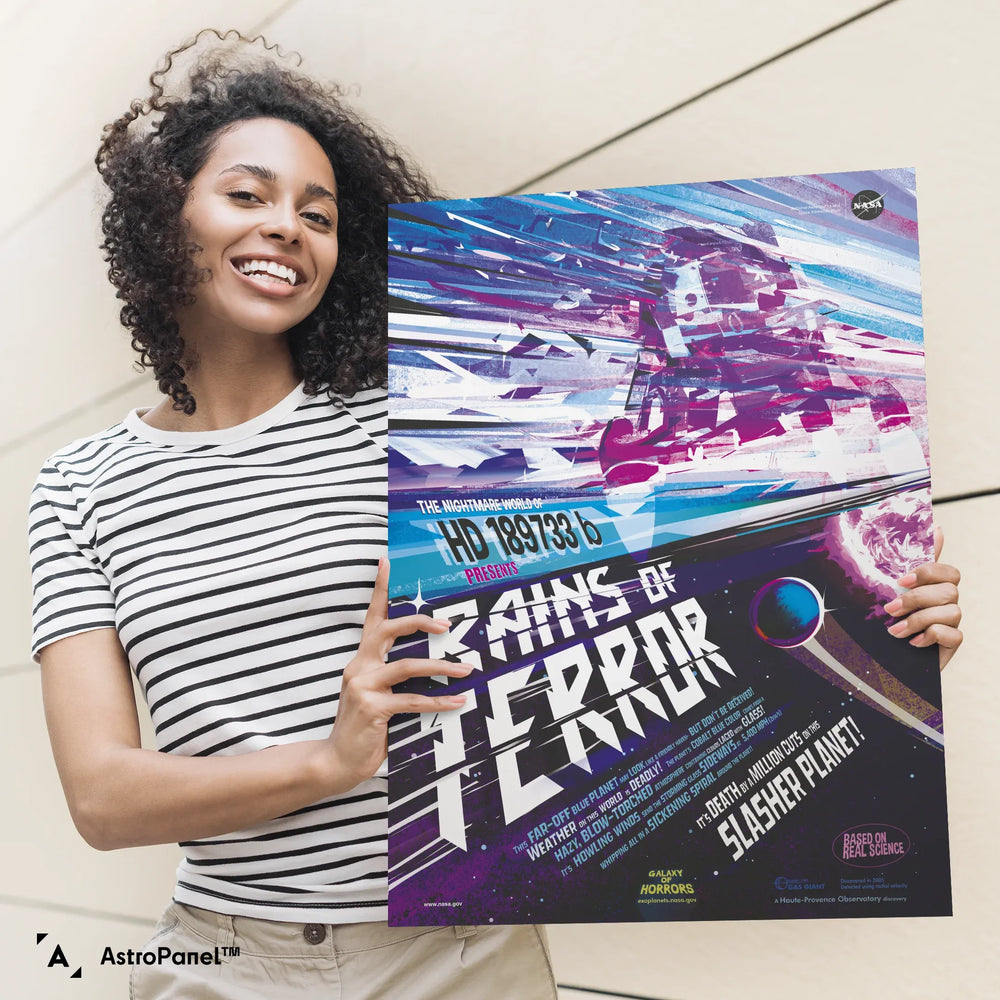 Rains of Terror: NASA Galaxy of Horrors Poster