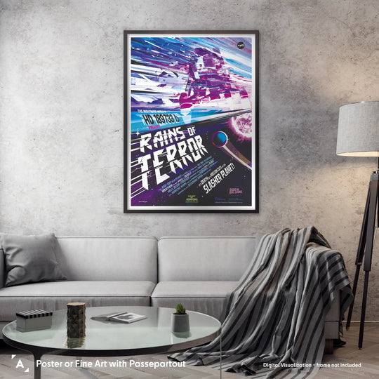 Rains of Terror: NASA Galaxy of Horrors Poster