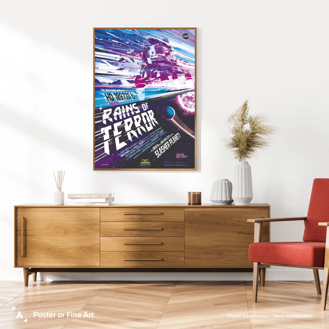 Rains of Terror: NASA Galaxy of Horrors Poster