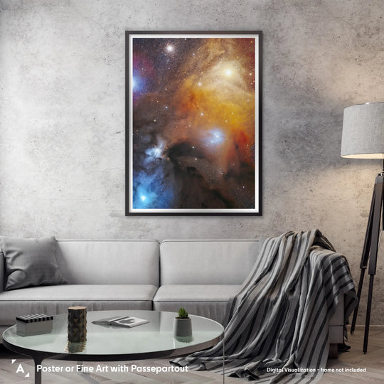 Jesion: Rho Ophiuchi Cloud Poster